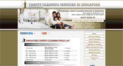 Desktop Screenshot of carpetcleaningsingapore.com